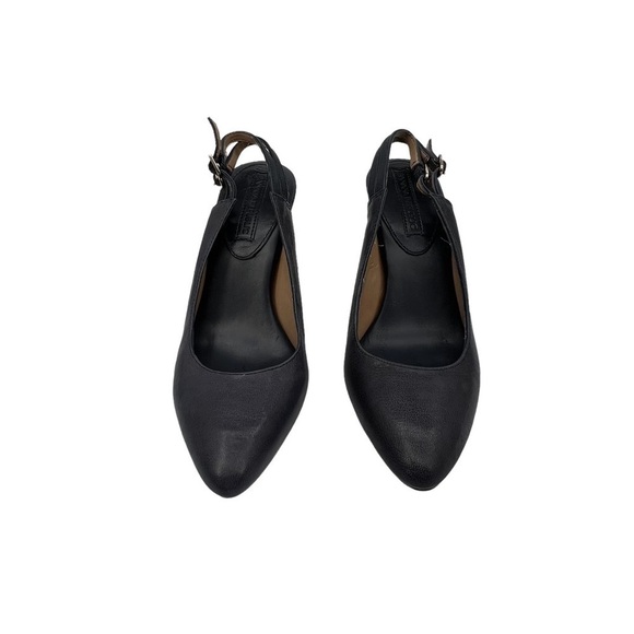 Banana Republic Blue Pointed Toe Ankle Strap Heels Size 7 Women’s - Picture 3 of 7